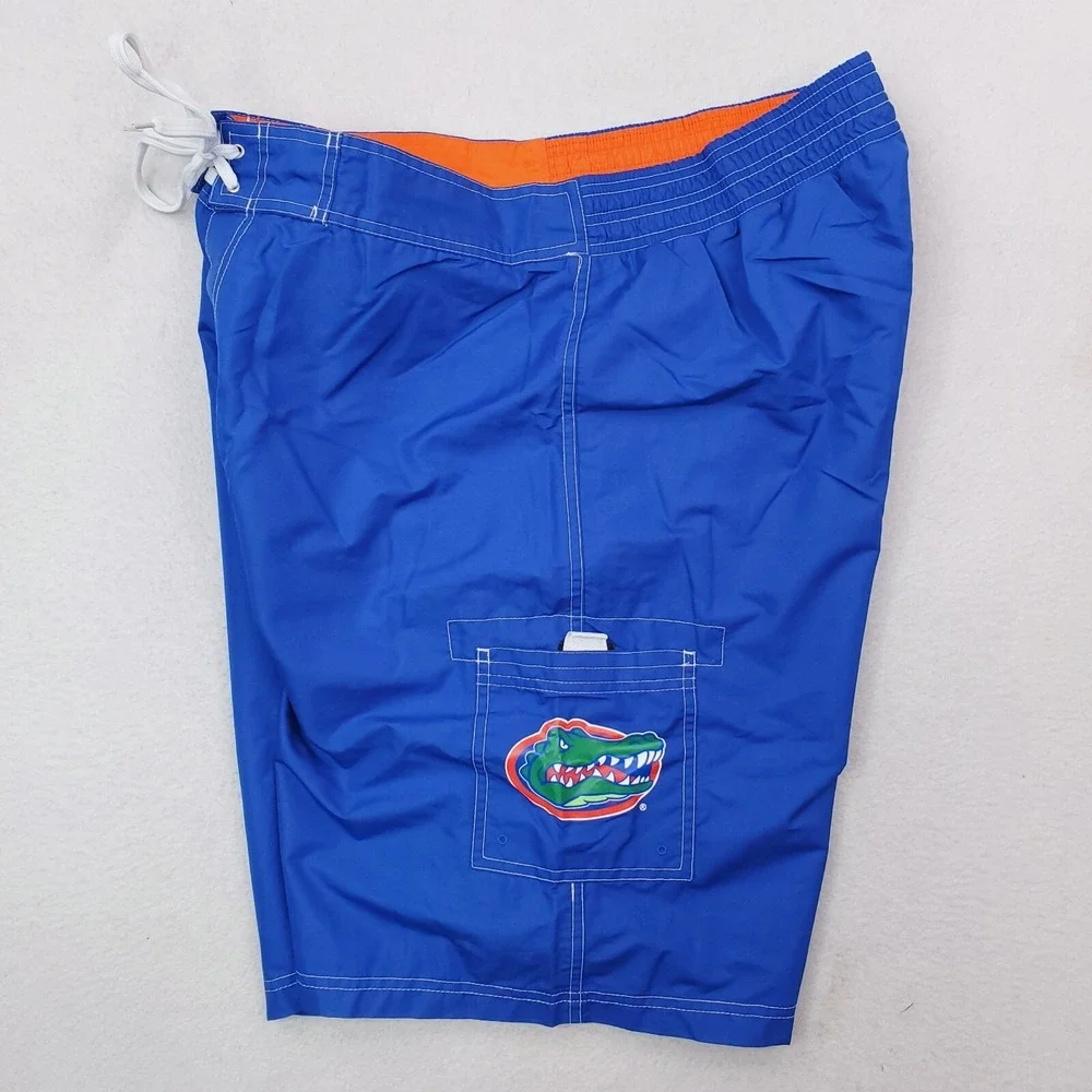 Florida Gators Shorts Mens Extra‎ Large Blue Orange Boardshorts Swim Trunks
